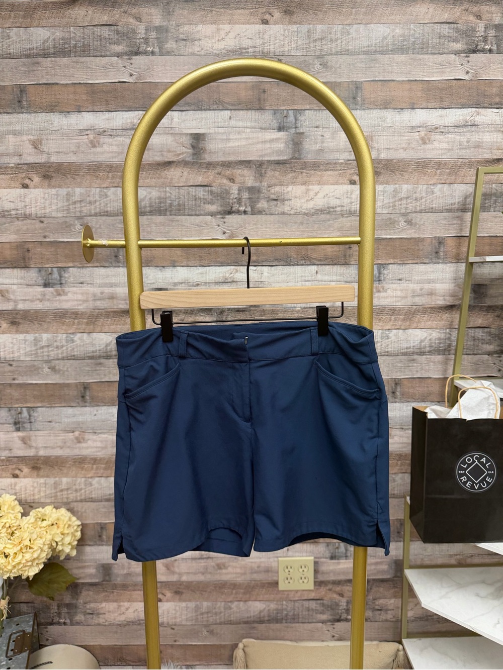 adidas Navy Athletic Women's Performance Shorts